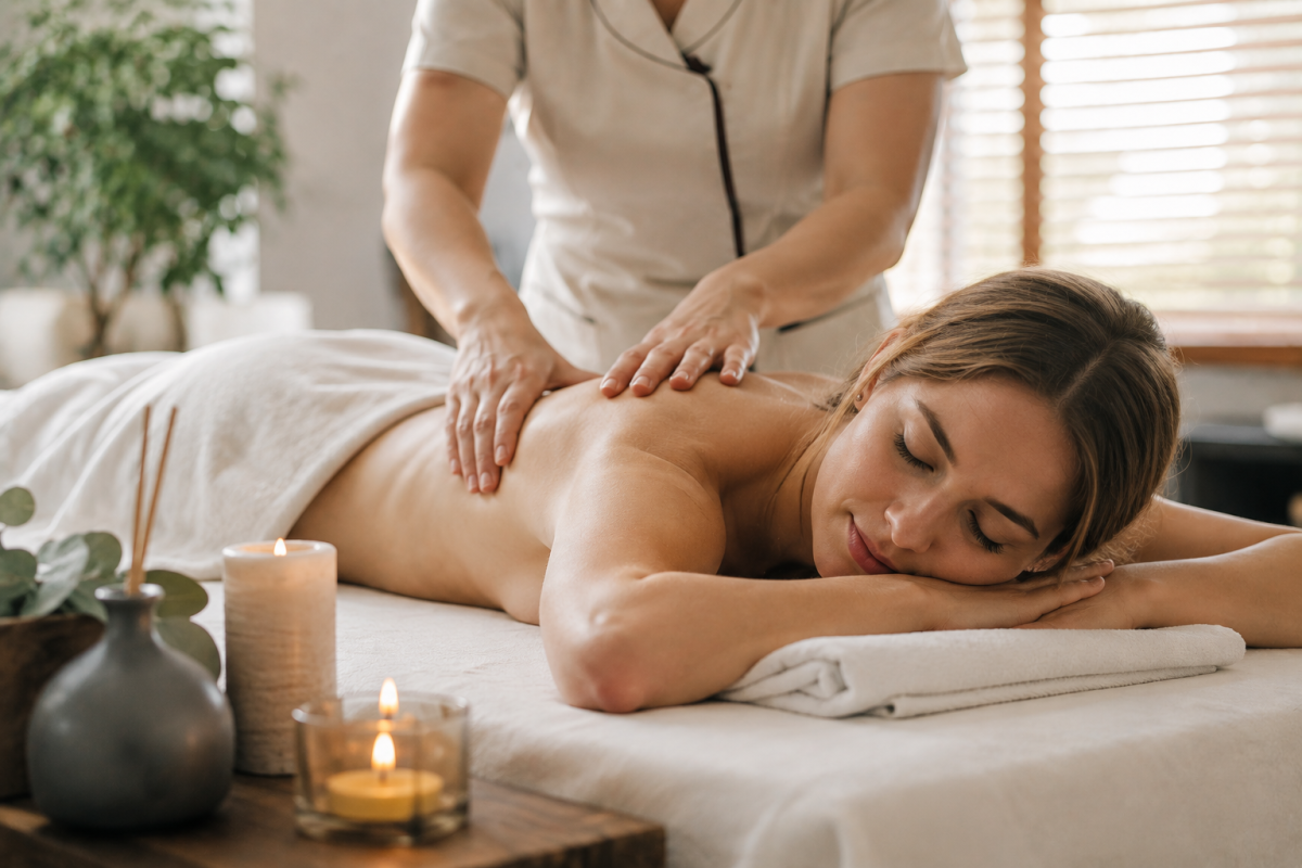 Personalized massage therapy at BouKWellth